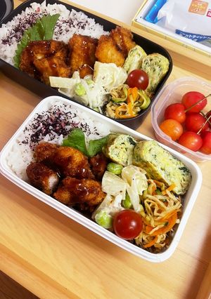 20240716娘ちゃん息子っちのお弁当-レシピのメイン写真