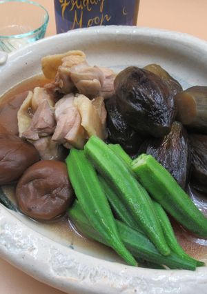 ヘタ紫ナスの梅煮-レシピのメイン写真