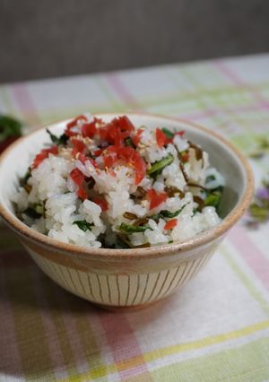 おすすめ農家めし‼ 春菊ご飯-レシピのメイン写真