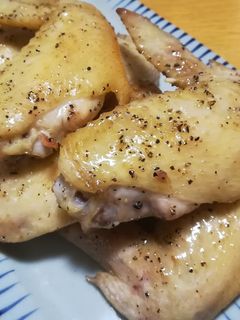 【簡単】手羽先の塩焼き-レシピのメイン写真