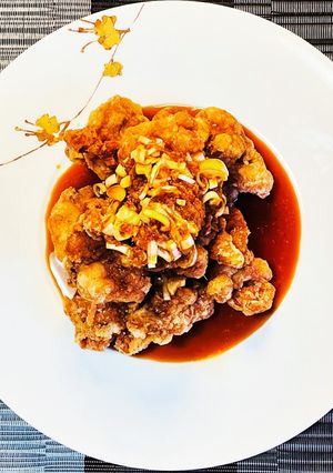 中華　　　　　　　町中華の油淋鶏　その②-レシピのメイン写真