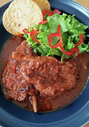 ポークビンダルー風♪豚肉スパイシー煮込み-レシピのメイン写真