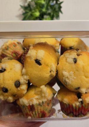 クランベリーチョコチップマフィン-レシピのメイン写真