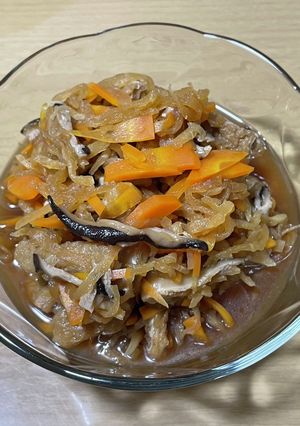 切り干し大根の煮物-レシピのメイン写真