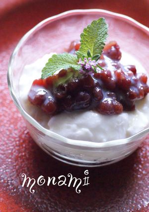 ココナッツミルク*小豆*餅〜♪-レシピのメイン写真