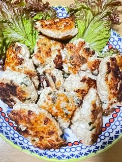 つくねと、はんぺんのハンバーグ-レシピのメイン写真
