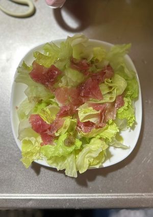 生ハムサラダ-レシピのメイン写真