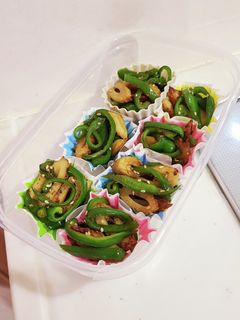 簡単!お弁当にも!ピーマンとちくわ炒め-レシピのメイン写真