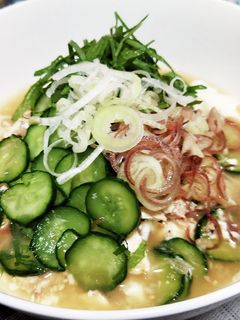 超簡単!宮崎名物 冷や汁そうめん!-レシピのメイン写真