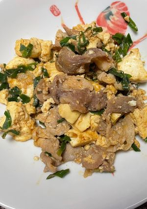 豚肉と豆腐炒め-レシピのメイン写真