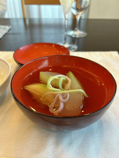 簡単#冬瓜とそうめんのお椀-レシピのメイン写真