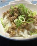 トビウオのミンチで簡単トビウオそぼろ丼♬