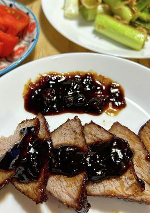 豚肩ロース肉の赤ワイン醤油煮込み-レシピのメイン写真