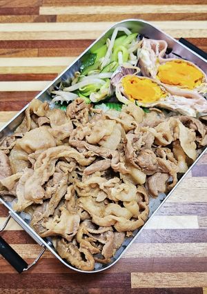 中学生男子お弁当24年7月17日-レシピのメイン写真