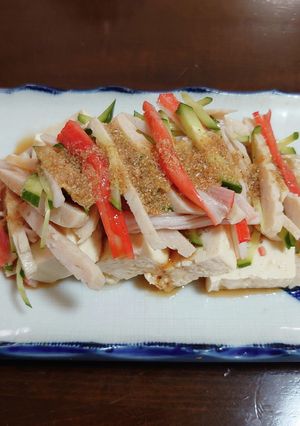 冷やし中華風・冷奴-レシピのメイン写真