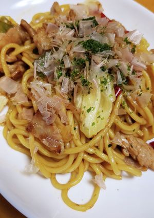 ソースが決め手お手軽版焼きそば-レシピのメイン写真