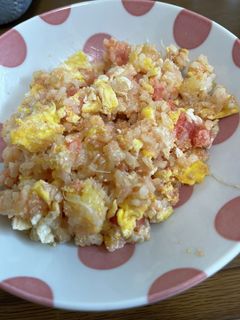 簡単明太子炒飯-レシピのメイン写真