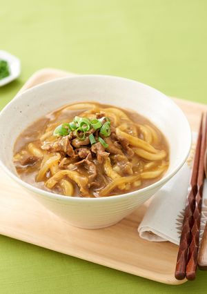 レンジで作る!カレーうどん-レシピのメイン写真