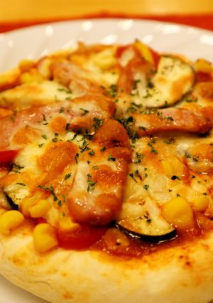 子どもとつくろう！夏野菜ピザ-レシピのメイン写真