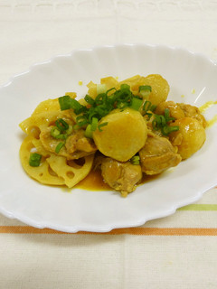 里芋とれんこんのカレー煮-レシピのメイン写真