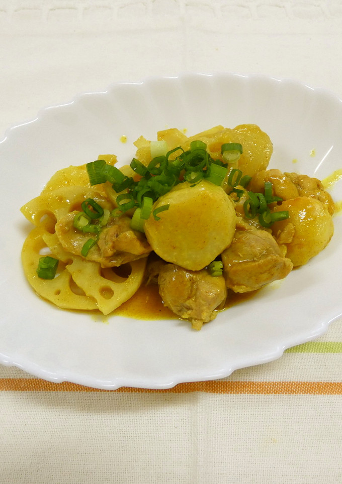 里芋とれんこんのカレー煮-レシピのメイン写真