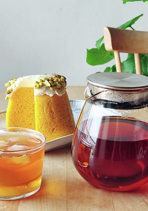 フローズン白桃☆クラフト紅茶☆和紅茶-レシピのメイン写真
