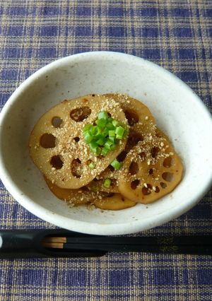 とっても簡単！レンコンのお酢煮-レシピのメイン写真
