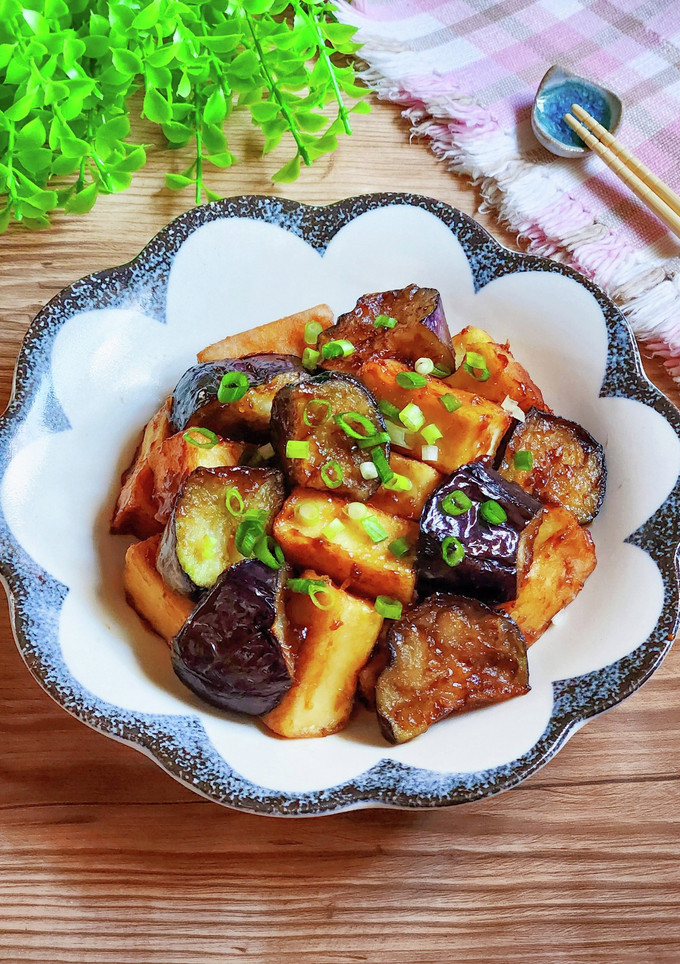 ご飯すすむ☆なすと厚揚げのあまから炒め☆-レシピのメイン写真
