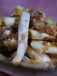 島らっきょうの梅肉和え-レシピのメイン写真