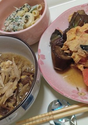 夕飯✧夏野菜の炒り卵炒め-レシピのメイン写真