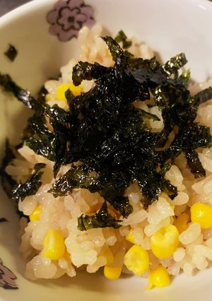 簡単！塩分控えめ　とうもろこしごはん-レシピのメイン写真