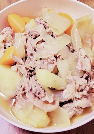 炊飯器で楽チン肉じゃが-レシピのメイン写真