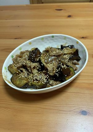 茄子味噌炒め-レシピのメイン写真