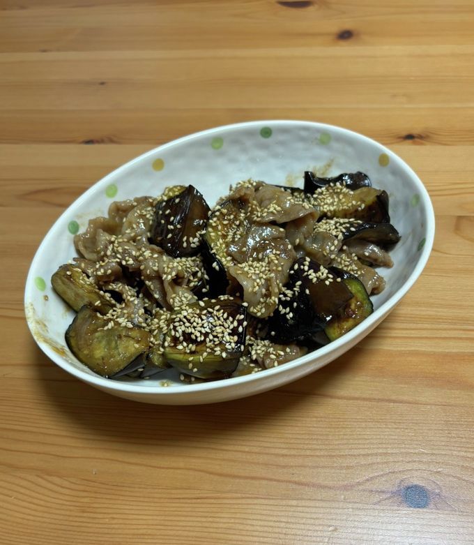 茄子味噌炒め-レシピのメイン写真