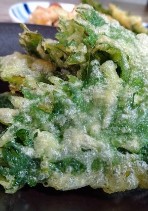 納豆嫌いもうなる！納豆の大葉包み天ぷら♪-レシピのメイン写真