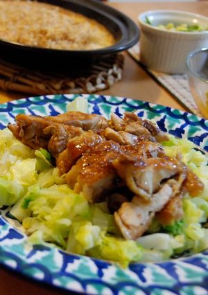 鶏のソテー、エスニックソース仕立て-レシピのメイン写真