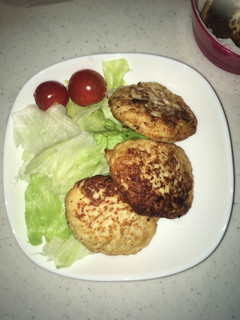 鶏ミンチと豆腐のハンバーグ-レシピのメイン写真