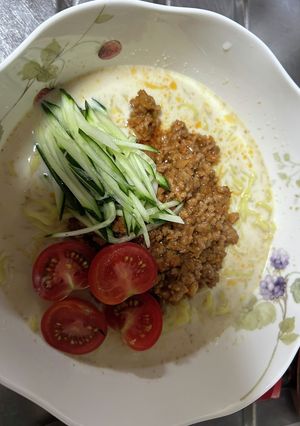 簡単冷やし豆乳担々麺-レシピのメイン写真