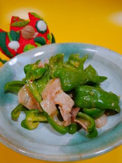 ピーマンと豚肉のみそ炒め -レシピのメイン写真