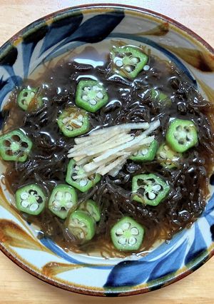 オクラとモズクのトロトロ汁-レシピのメイン写真