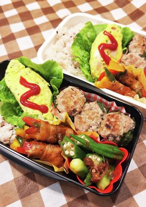 高１男子とパパの弁当240718-レシピのメイン写真