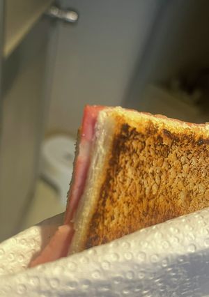 ホットサンドメーカー要らずのホットサンド-レシピのメイン写真