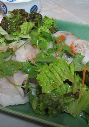 ベトナム蒸し春巻き(Banh Cuon)-レシピのメイン写真