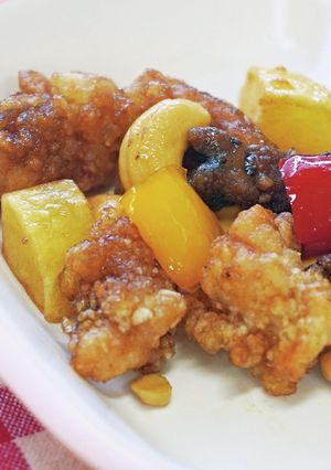 鶏肉とカシューナッツの甘酢炒め-レシピのメイン写真