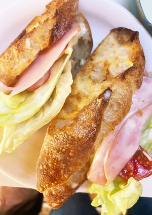 ハマる＊さっぱり美味しいバケットサンド＊-レシピのメイン写真