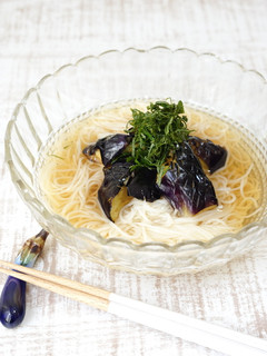 揚げなすそうめん-レシピのメイン写真