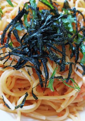 シャケフレークのパスタ-レシピのメイン写真