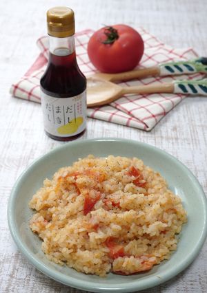 トマトの炊き込みご飯-レシピのメイン写真