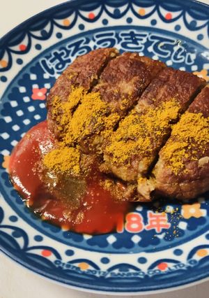 ハンバーグカレー-レシピのメイン写真