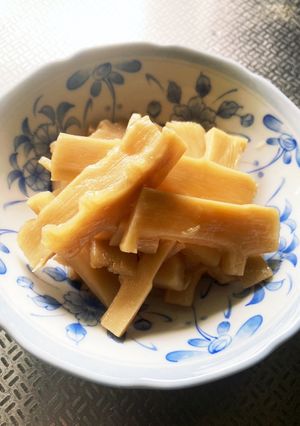 筍の手作りメンマ-レシピのメイン写真